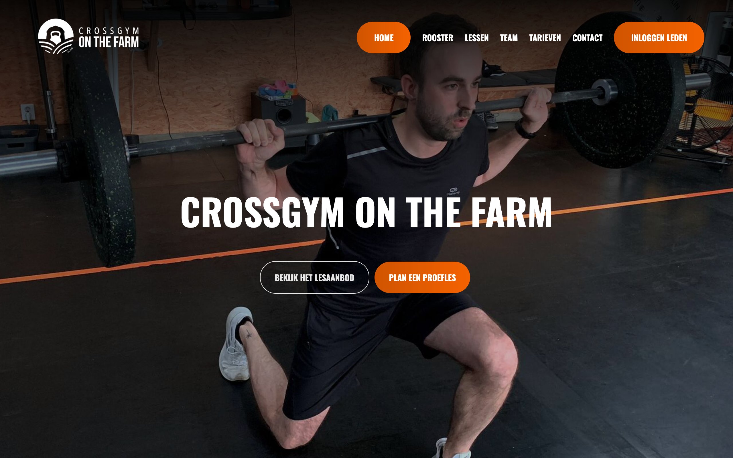 Crossgym On The Farm website